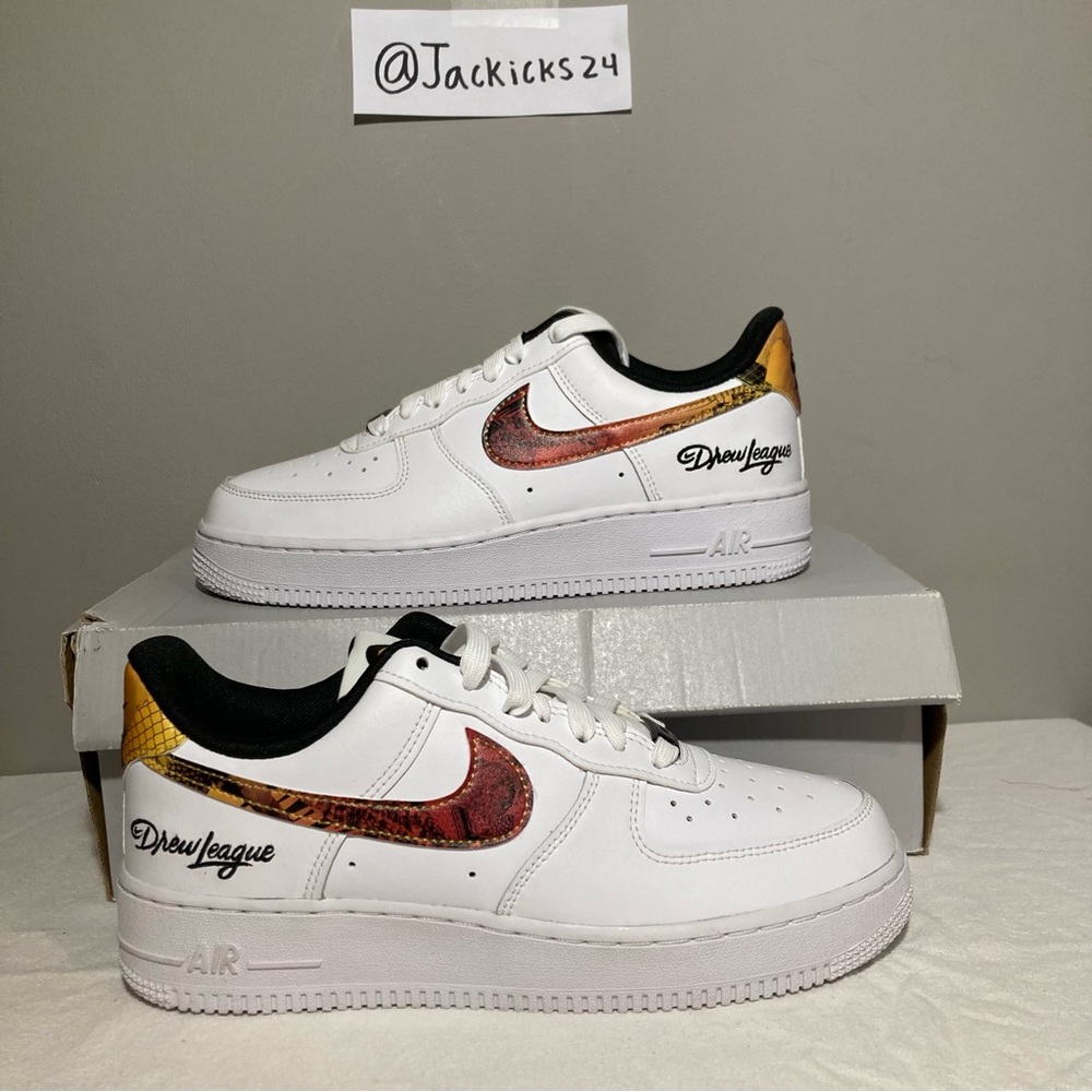 Air Force one low “Drew league” size Mens 6.5